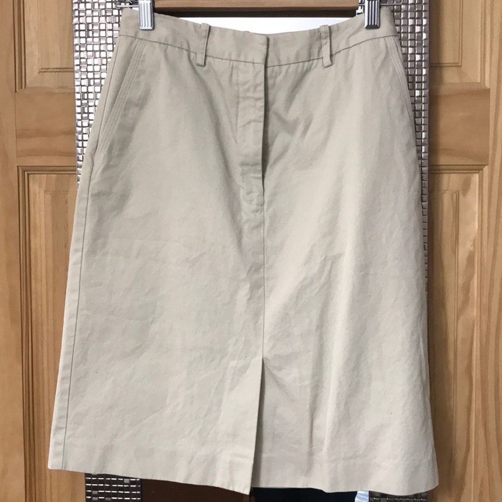 Khaki skirt